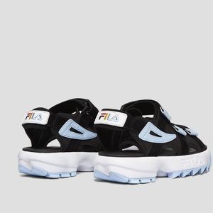 Fila Disruptor Sandal, NWT Black and blue